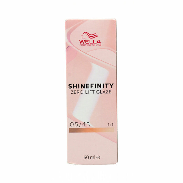 Permanent hårbalsam Wella Shinefinity farge Nº 05/43 60 ml (60 ml)