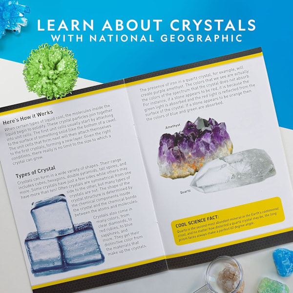 NATIONAL GEOGRAPHIC LIGHT UP CRYSTAL GROWING LAB