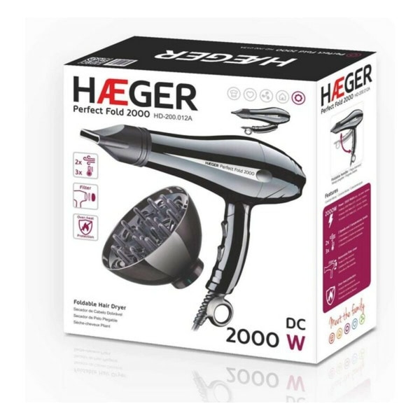 Hiustenkuivaaja Haeger HD-200.012A 2000W