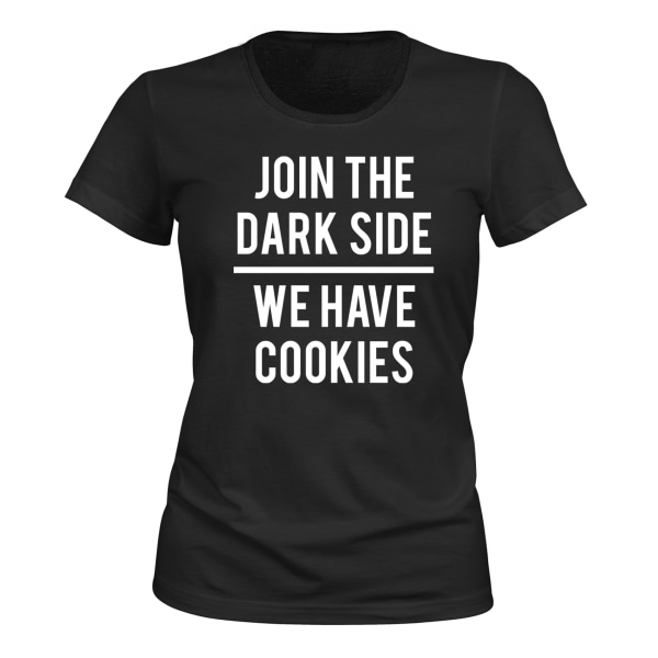 Bli med på The Dark Side - T-SHIRT - DAME svart M