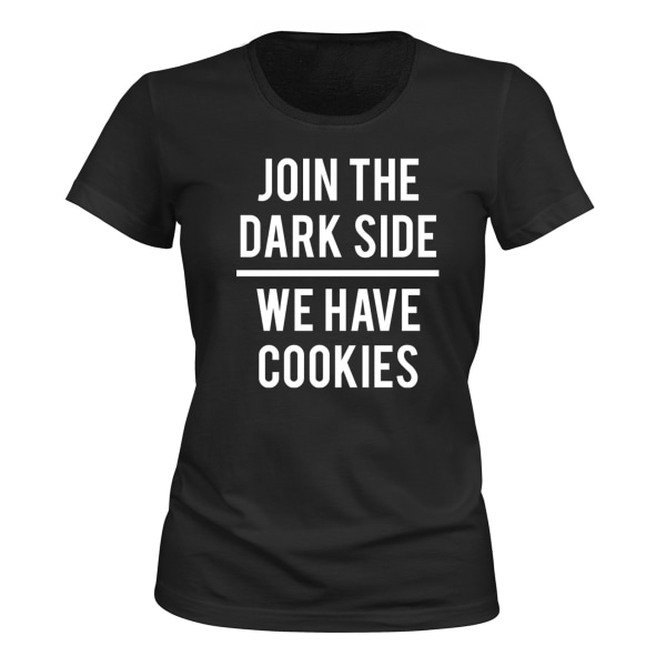Liity The Dark Side -ryhmään - T-PAITA - NAISTEN musta M