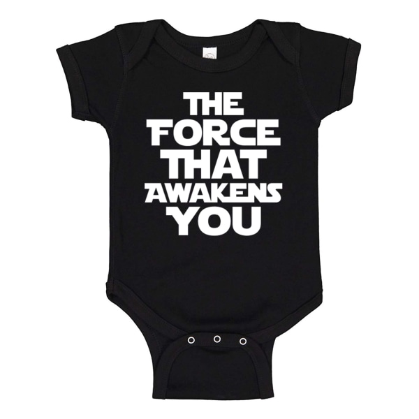 The Force That Awakens You - Baby Body svart Svart - 18 månader