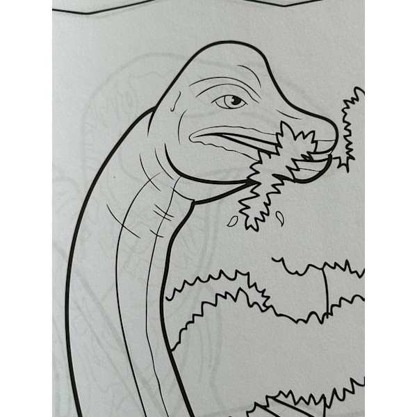 DINOSAUR JUMBO COLOURING BOOK