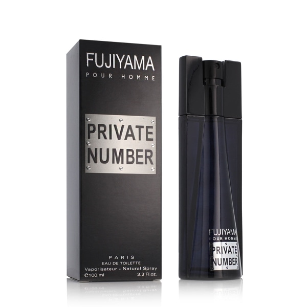 Parfume Mænd Fujiyama EDT Private Number Pour Homme 100 ml