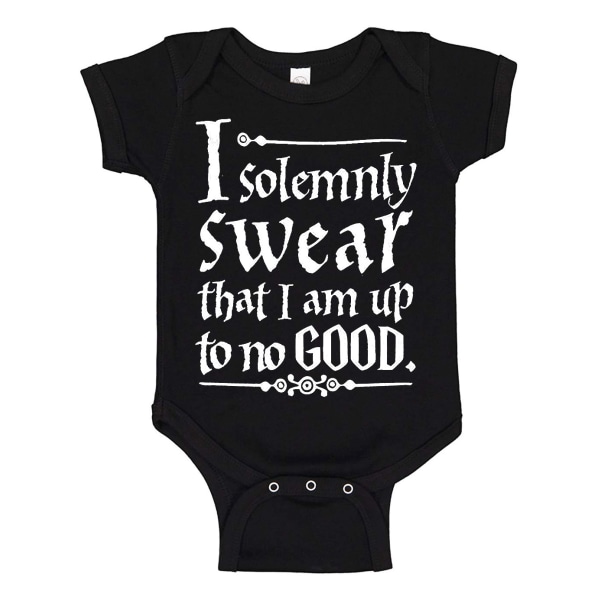 Up To No Good - Baby Body svart Svart - 18 månader