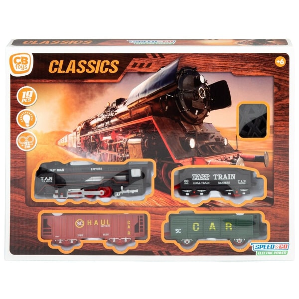 Train with Circuit Speed ​​​​& Go 6 numero 91 x 4,5 x 44 cm