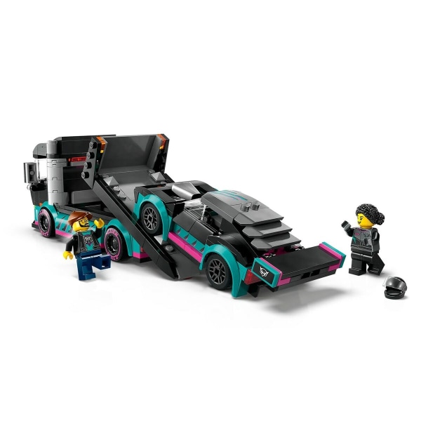 Playset Lego 60406 Kilpa-auto ja autonkuljetusauto