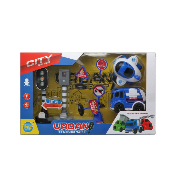 Ajoneuvopeli City Series Police Multicolour 38 x 22 cm