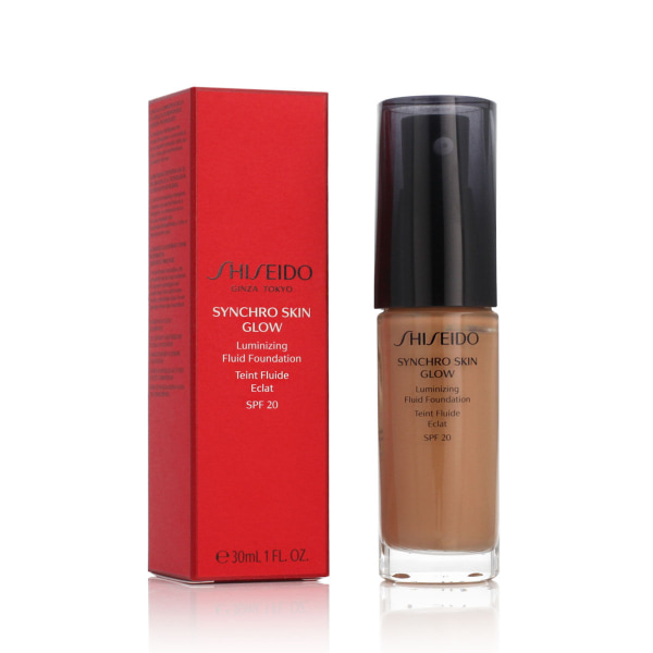 Flytende makeupbase Shiseido Synchro Skin Glow Nº 05 Golden S