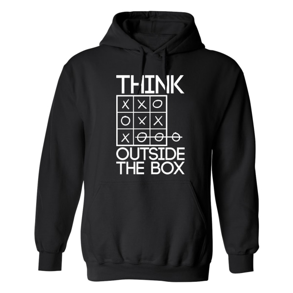 Think Outside The Box - Hættetrøje / Sweater - MÆND Svart - S