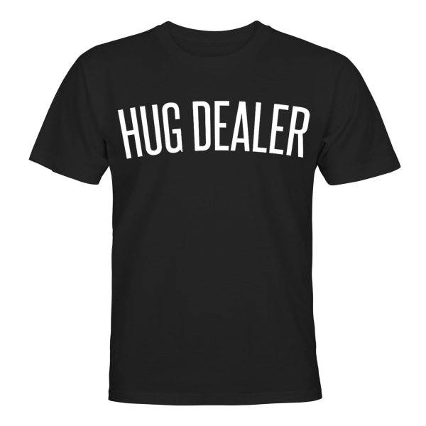 Hug Dealer - T-SHIRT - UNISEX Svart - L