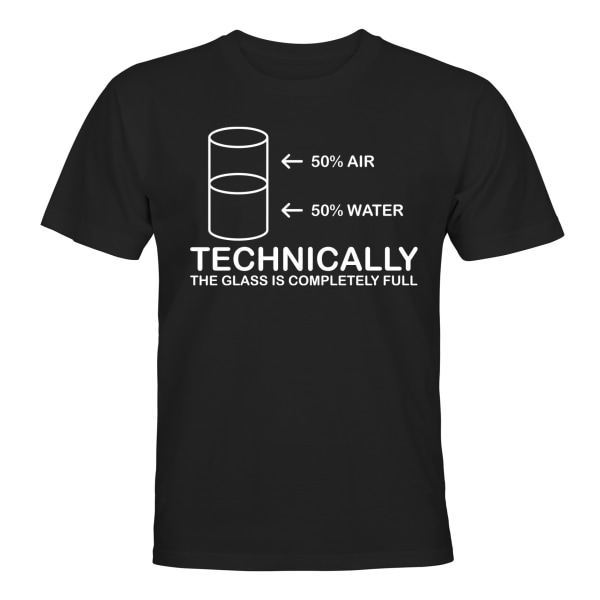 Technically Full - T-SHIRT - UNISEX Svart - 3XL