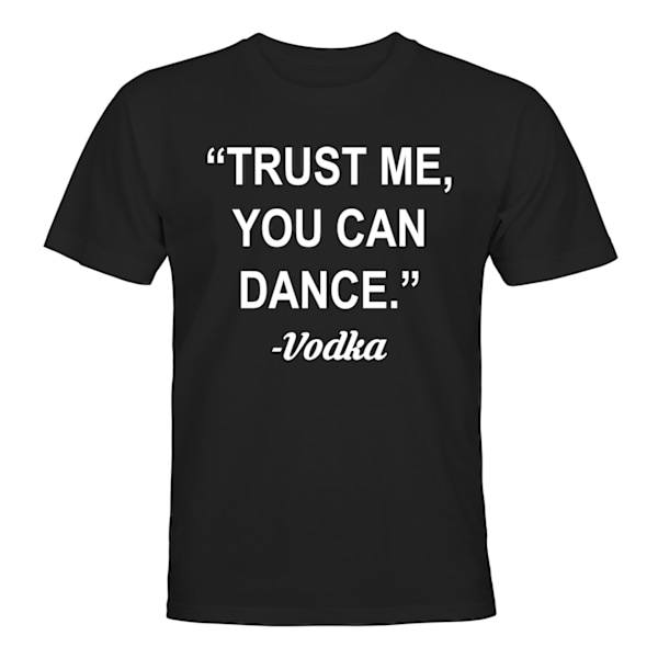 Trust Me You Can Dance - T-SHIRT - HERR Svart - L