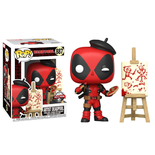 POP figure Deadpool as French Painter Exclusive
