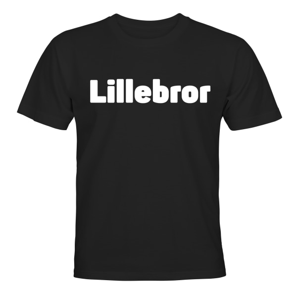 Lillebror - T-SHIRT - BARN svart Svart - 106 / 116