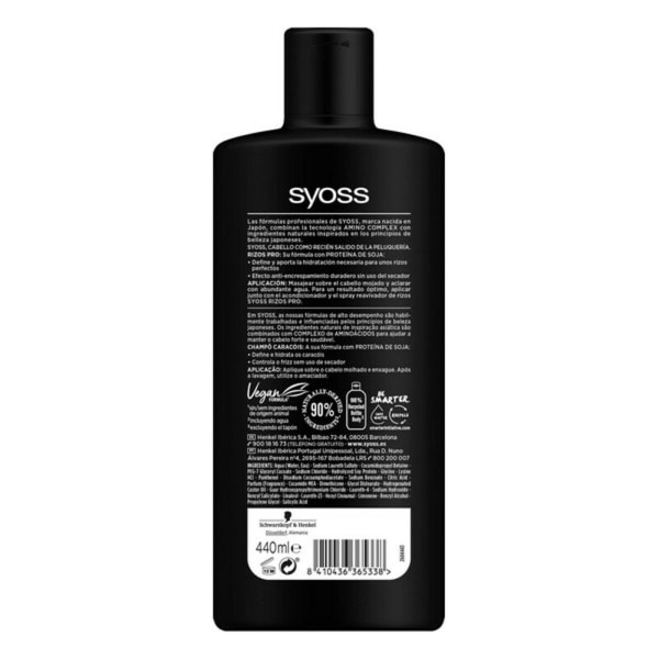 Sjampo Rizos Pro Syoss Rizos Pro 440 ml