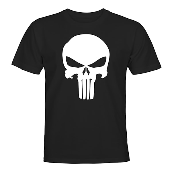 The Punisher - T-PAITA - MIESTEN Svart - M