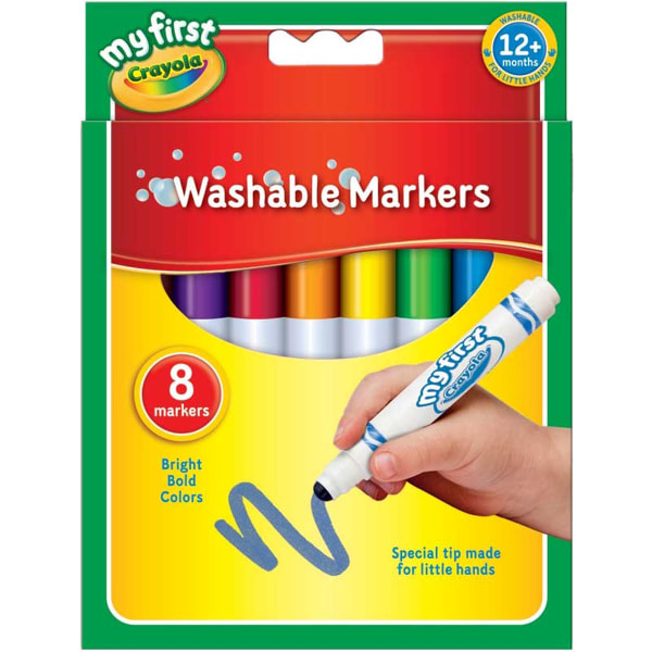 CRAYOLA 8 FIRST MARKERS
