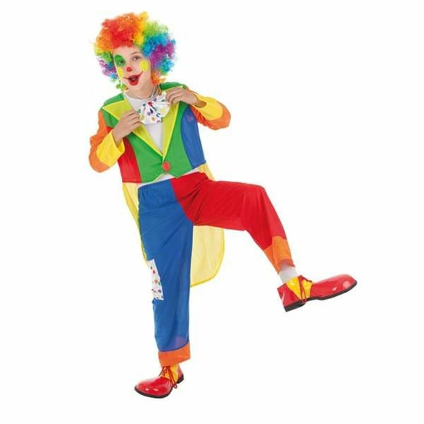 Naamiaisasu lapsille Tino Clown (3 kpl) 7-9 år