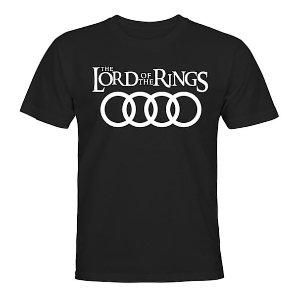 Audi Lord Of The Rings - T-PAITA - UNISEX Svart - M