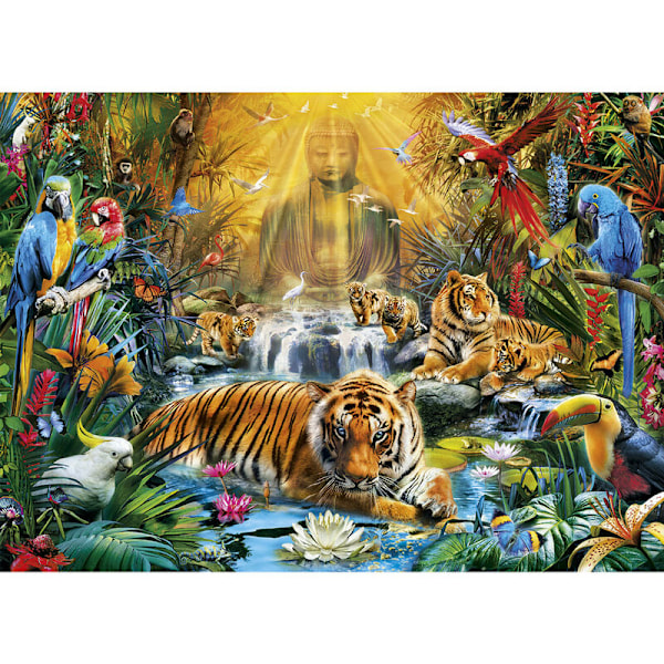 Mystic Tigers -palapeli 1000 osaa