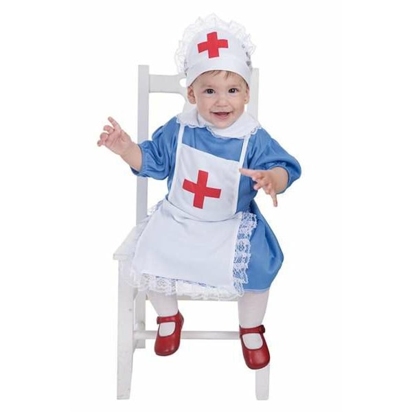 Fancy kjole baby 18 måneder sygeplejerske (3 dele)