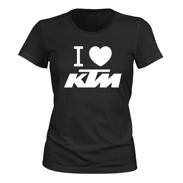 KTM - T-SHIRT - DAME svart XS