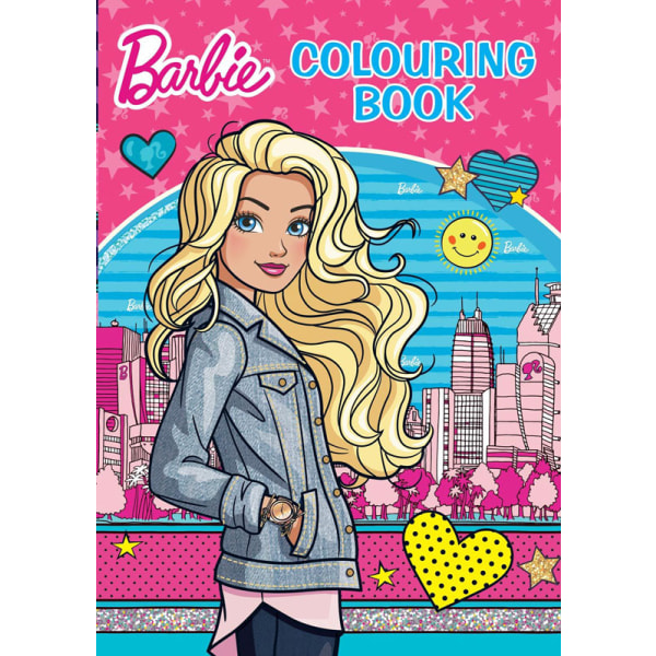 Barbie malebok