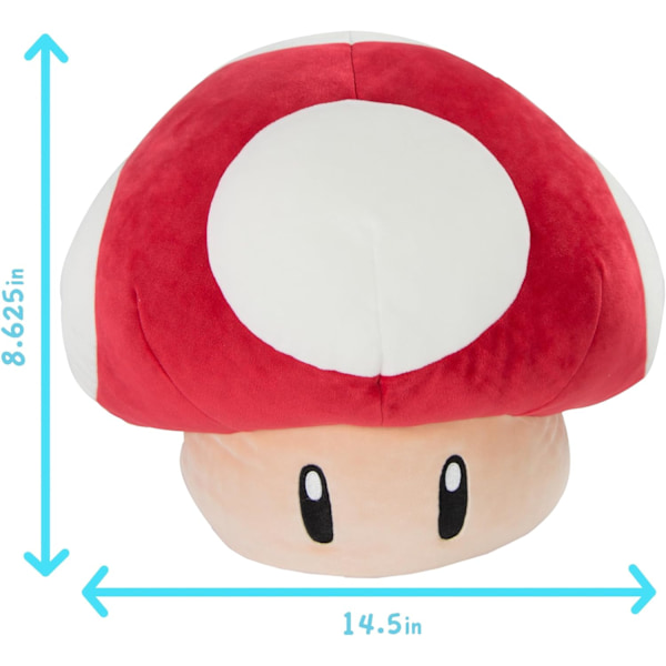MARIO KART LARGE PLUSH SUPER MUSHROOM