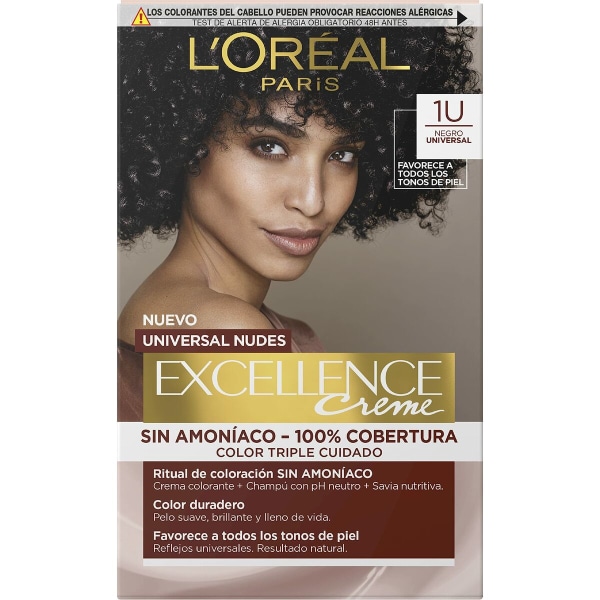 Permanent farge L'Oreal Make Up Excellence Black