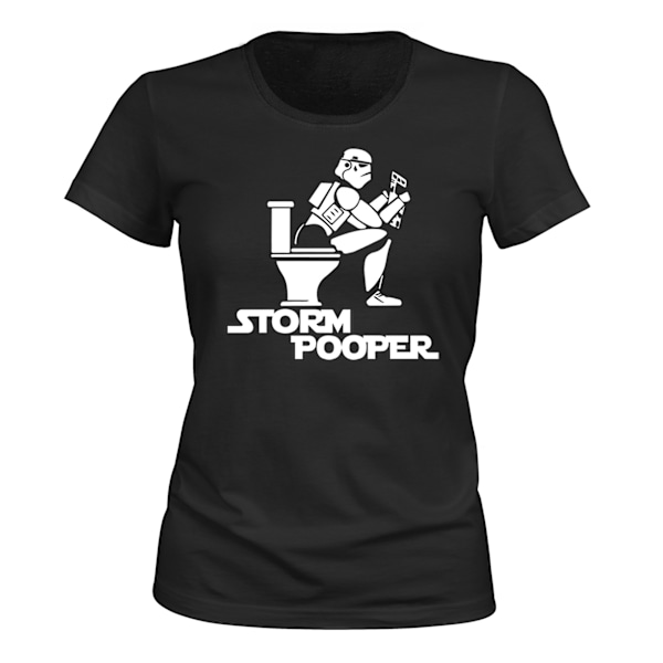 Stormpooper - T-PAITA - NAISTEN musta XS