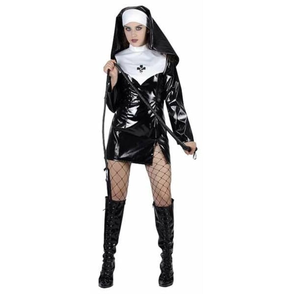 Aikuisten naamiaisasu Sexy Nun M/L (2 kpl)