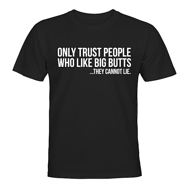 They Cannot Lie - T-SHIRT - UNISEX Svart - M