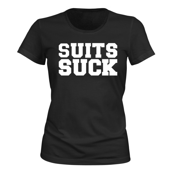 Suits Suk - T-SHIRT - DAME sort XL