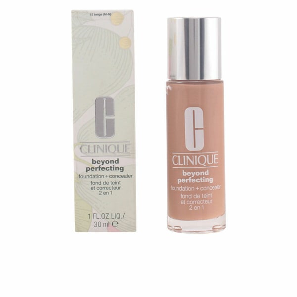 Flydende makeup base Clinique Beyond Perfecting 2 i 1 15-beige (30 ml)