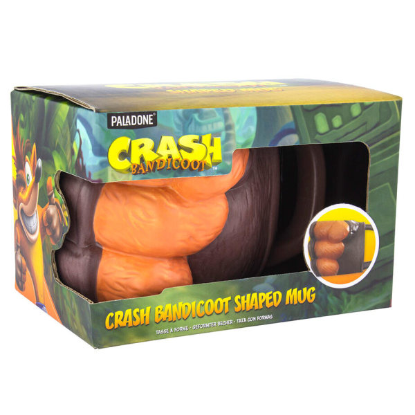 Crash Bandicoot Fist 3D mug