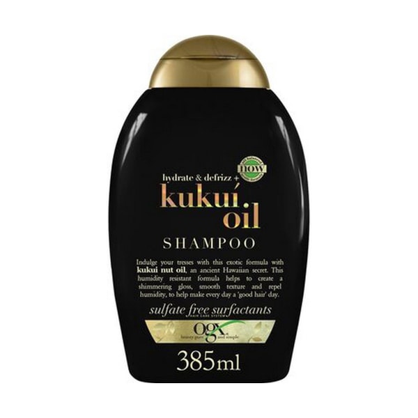 Antifrizz shampoo OGX Kukuiolja (385 ml)