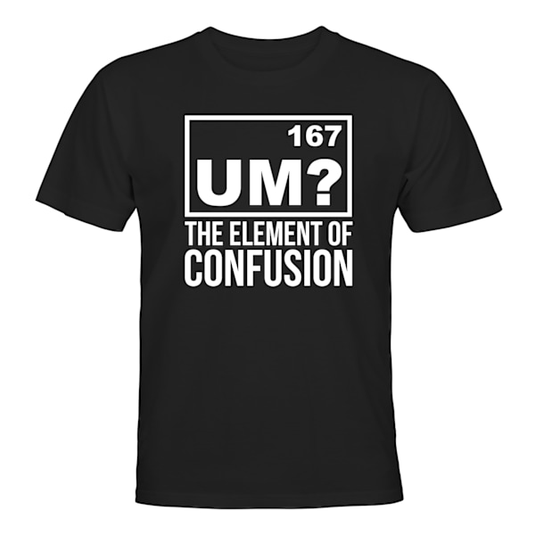 The Element Of Confusion - T-SHIRT - HERR Svart - S