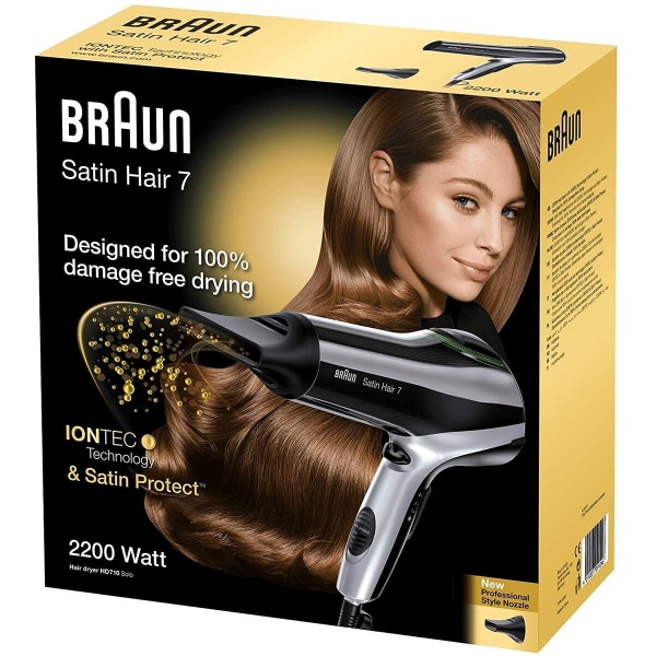 Hårføner Braun Satin Hair 7 HD710 Ionic