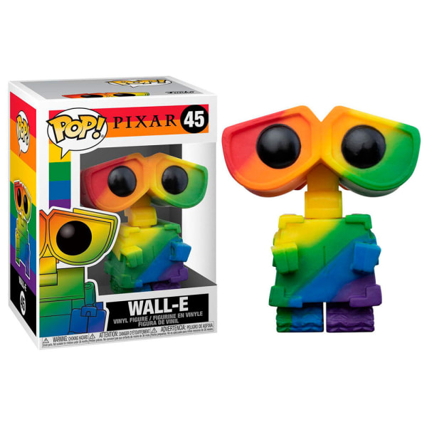 POP figure Disney Pride Wall-E Rainbow