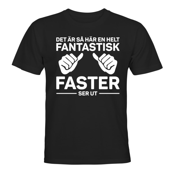 Fantastisk tante - T-SHIRT - UNISEX Svart - 4XL