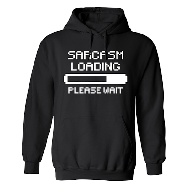 Sarkasmi Loading - Huppari / villapaita - UNISEX Svart - 3XL