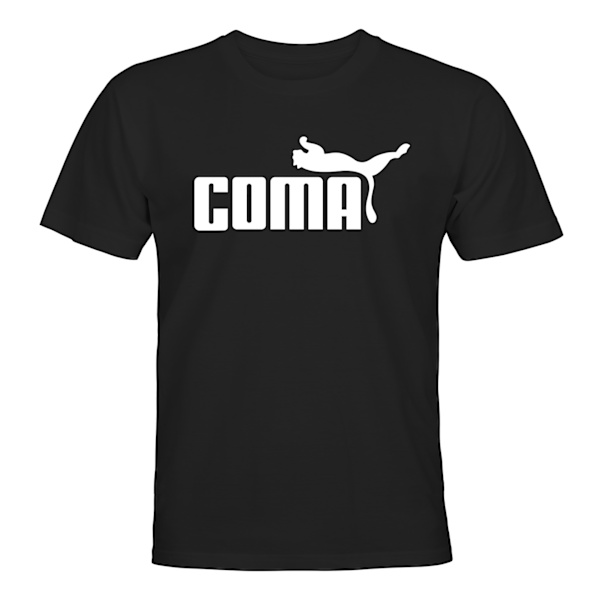 Coma - T-SHIRT - HERR Svart - 2XL