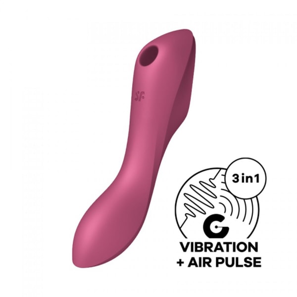 Dobbel vibrator Dual Stimulation Vibe Satisfyer CURVY TRINITY 3
