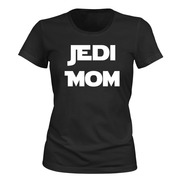 Jedi Mom - T-SHIRT - DAME sort S