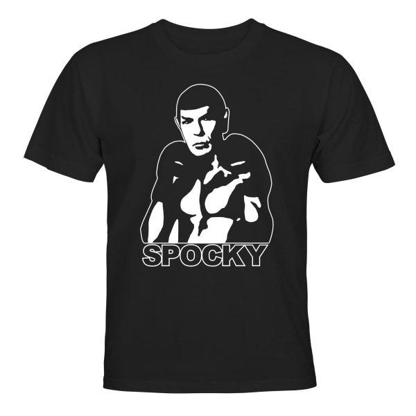 Spocky - T-SHIRT - BARN svart Svart - 118 / 128