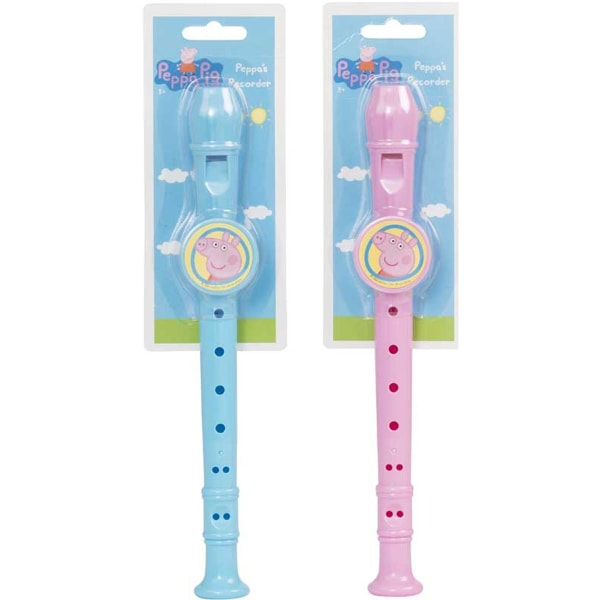 PEPPA PIG RECORDER WITH PLAQUE