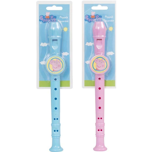 PEPPA PIG RECORDER WITH PLAQUE Blå
