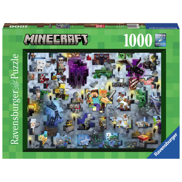 Minecraft palapeli 1000 kpl