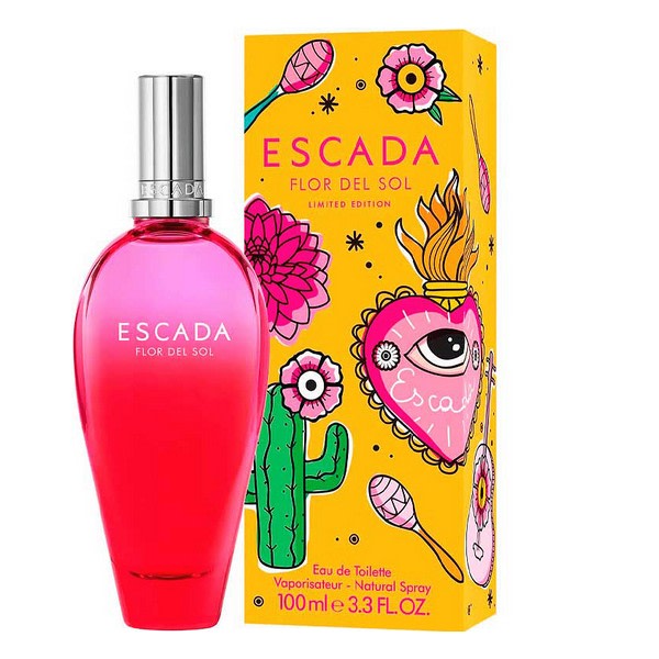 Naisten parfyymi Flor del Sol Escada EDT (100 ml) (100 ml)